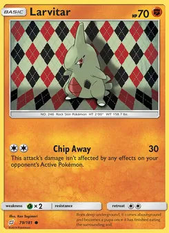 Larvitar, Team Up, no. 79
