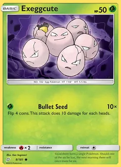 Exeggcute, Team Up, no. 8