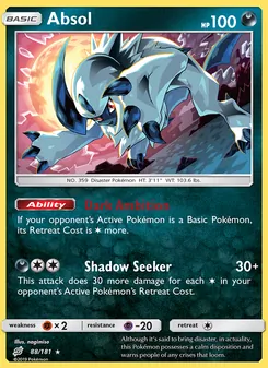 Absol, Team Up, no. 88