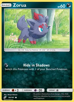 Zorua, Team Up, no. 90