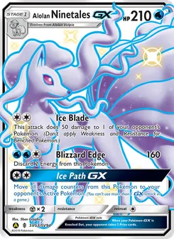 Feunard d’Alola-GX, Destinées Occultes Coffre Étincelant, n° SV53