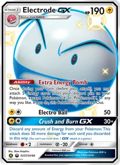 Électrode-GX, Destinées Occultes Coffre Étincelant, n° SV57
