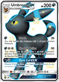 Noctali-GX, Destinées Occultes Coffre Étincelant, n° SV69
