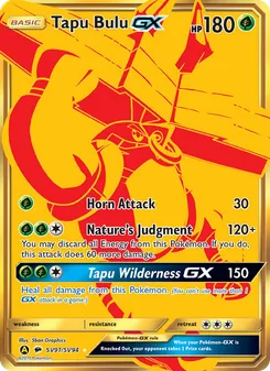 Tokotoro-GX, Destinées Occultes Coffre Étincelant, n° SV91