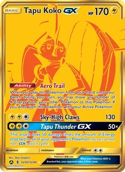 Tokorico-GX, Destinées Occultes Coffre Étincelant, n° SV93
