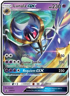 Lunala GX, Promo SM, n° SM103