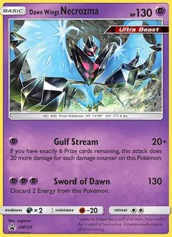 Necrozma Ailes de l’Aurore, Promo SM, n° SM123