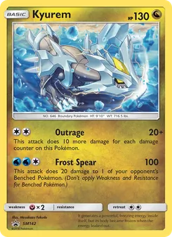 Kyurem, Promo SM, n° SM142