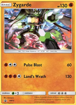 Zygarde, Promo SM, n° SM15