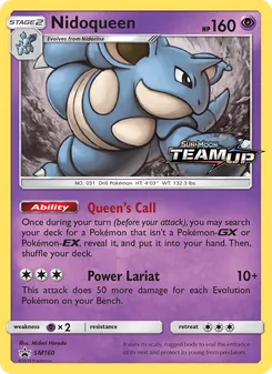 Nidoqueen, Promo SM, n° SM160