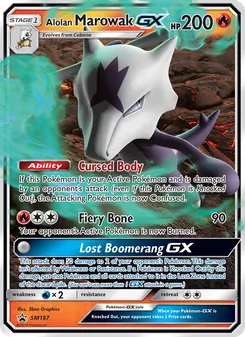 Ossatueur d’Alola GX, Promo SM, n° SM187