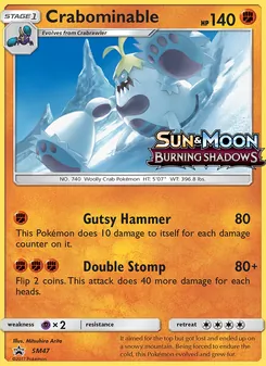Crabominable, Promo SM, n° SM47