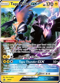Tokorico GX, Promo SM, n° SM50