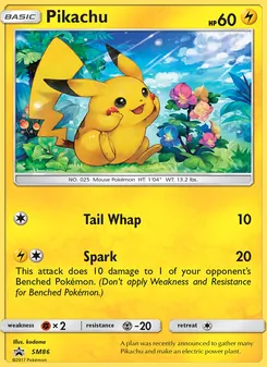 Pikachu, Promo SM, n° SM86