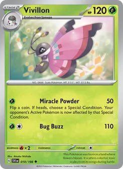 Vivillon, Scarlet & Violet, no. 010