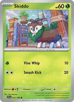 Skiddo, Scarlet & Violet, no. 011