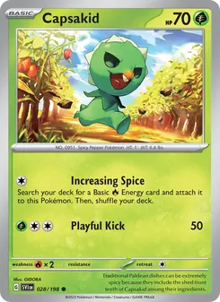 Capsakid, Scarlet & Violet, no. 028