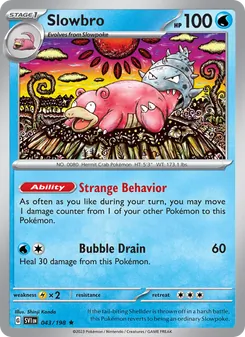 Slowbro, Scarlet & Violet, no. 043