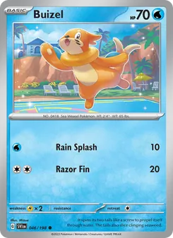 Buizel, Scarlet & Violet, no. 046