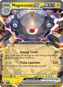 Magnezone ex, Scarlet & Violet, no. 065