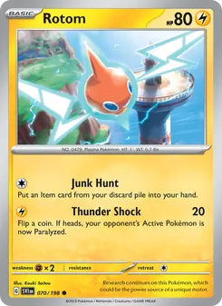 Rotom, Scarlet & Violet, no. 070