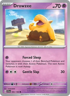 Drowzee, Scarlet & Violet, no. 082