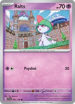 Ralts, Scarlet & Violet, no. 084