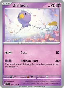 Drifloon, Scarlet & Violet, no. 089