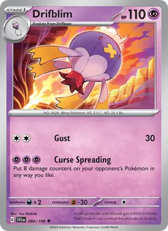Drifblim, Scarlet & Violet, no. 090