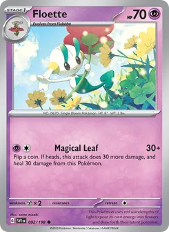 Floette, Scarlet & Violet, no. 092