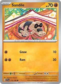 Sandile, Scarlet & Violet, no. 115