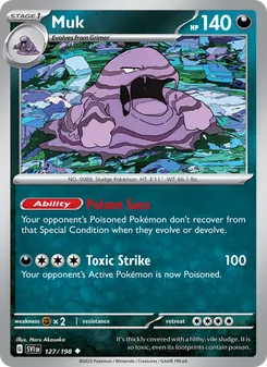 Muk, Scarlet & Violet, no. 127