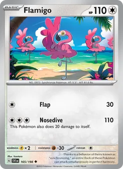 Flamigo, Scarlet & Violet, no. 165