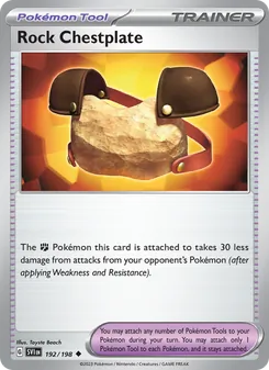 Rock Chestplate, Scarlet & Violet, no. 192