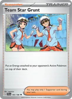 Team Star Grunt, Scarlet & Violet, no. 195