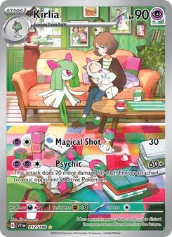 Kirlia, Scarlet & Violet, no. 212