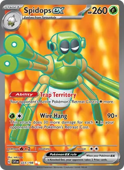 Spidops ex, Scarlet & Violet, no. 223