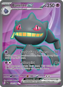 Banette ex, Scarlet & Violet, no. 229