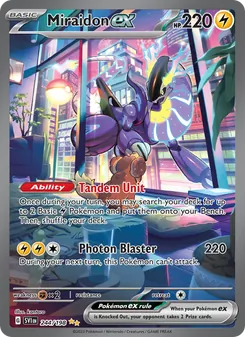Miraidon ex, Scarlet & Violet, no. 244