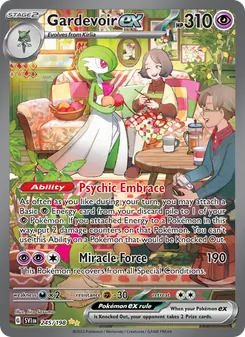 Gardevoir ex, Scarlet & Violet, no. 245