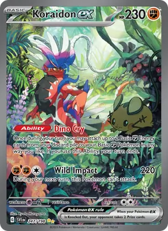 Koraidon ex, Scarlet & Violet, no. 247