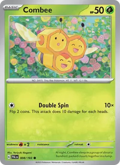 Combee, Paldea Evolved, no. 008