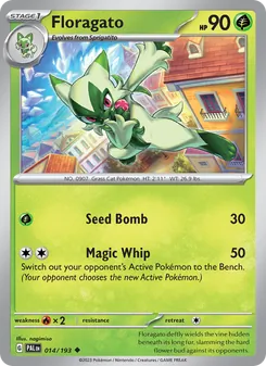 Floragato, Paldea Evolved, no. 014