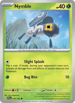 Nymble, Paldea Evolved, no. 019