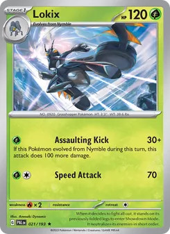 Lokix, Paldea Evolved, no. 021