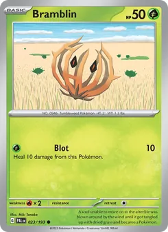 Bramblin, Paldea Evolved, no. 023
