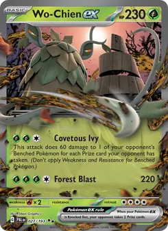 Wo-Chien ex, Paldea Evolved, no. 027