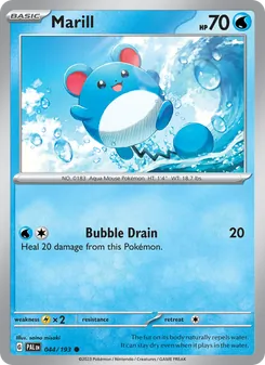 Marill, Paldea Evolved, no. 044