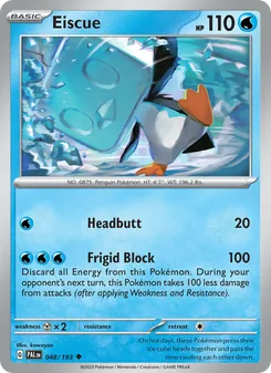 Eiscue, Paldea Evolved, no. 048