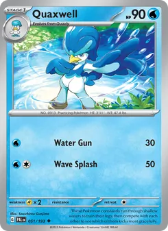 Quaxwell, Paldea Evolved, no. 051
